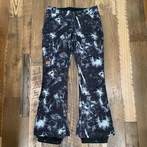 DC Snowboard ski DELUXE waterproof pants Wm L Tall